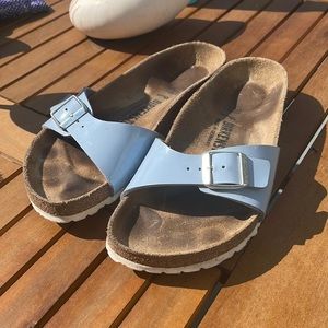 Birkenstock “Birko Floor” Patent Leather Madrid  Sz 38